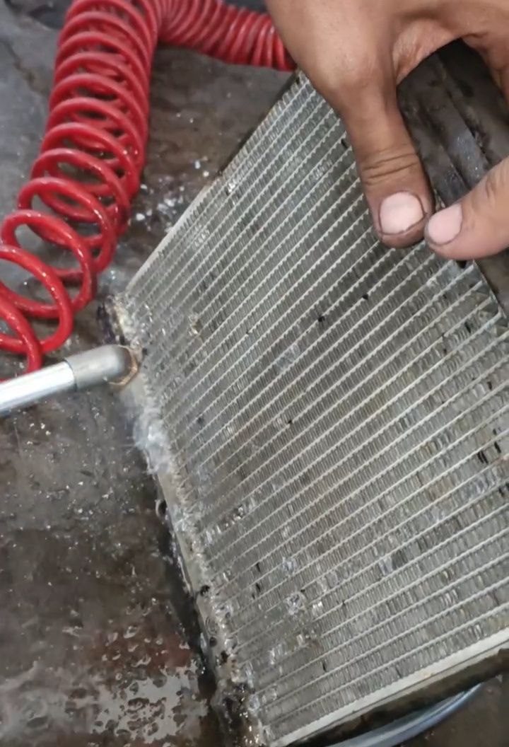 Proses Pembersihan Evaporator